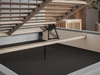 Polsterbett mit Bettkasten und Lattenrost 160x200 Sesto Schwarz