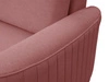 Ecksofa L-Form Rechts mit Schlaffunktion und Bettkasten Limon Rot