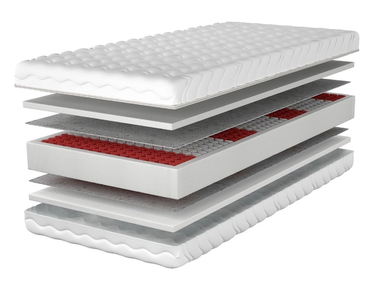 Taschenfederkernmatratze Multipocket mit Polyurethanschaum Verano 120x200