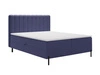 Boxspringbett mit Bettkasten 180x200 Primavera Dunkelblau