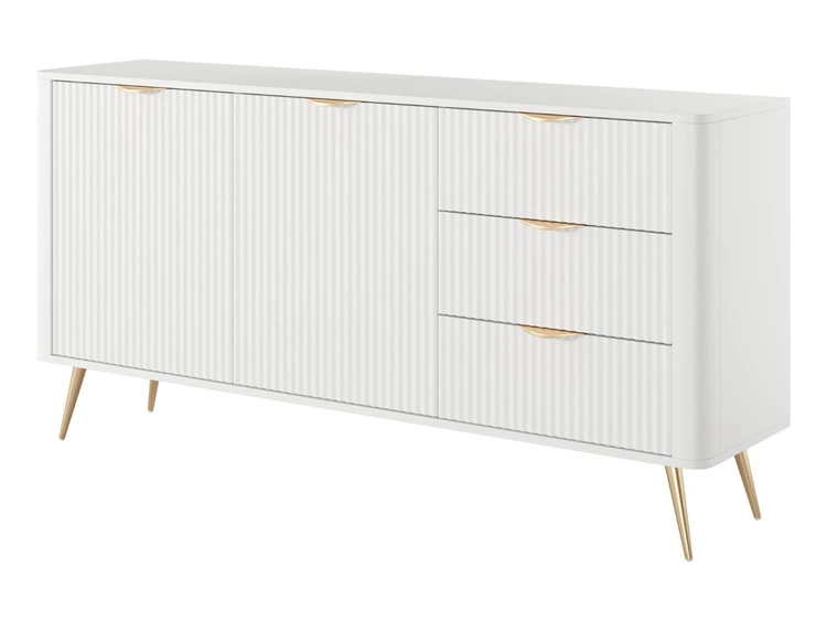 Wohnzimmer-Set Latina Weiß