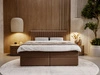 Boxspringbett mit Bettkasten 180x200 Marbella Braun
