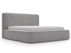 Polsterbett mit Bettkasten und Lattenrost 120x200 Amaro Grau