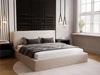 Polsterbett mit Bettkasten und Lattenrost 120x200 Monaco Beige