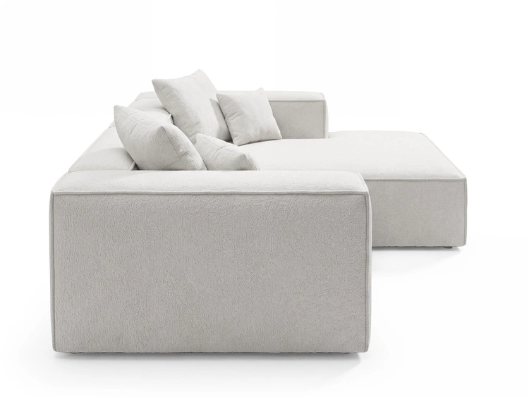 Ecksofa L Rechts Vellaro Grau