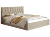 Polsterbett mit Bettkasten und Lattenrost 120x200 Gaja Beige