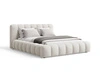 Polsterbett mit Bettkasten und Lattenrost 180x200 Averia Beige