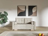 Schlafsofa mit Bettfunktion und Bettkasten Pori Beige