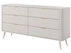 Schlafzimmer-Set Latina Beige