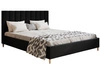 Polsterbett mit Lattenrost 180x200 Snazi Schwarz