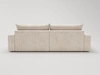 Ecksofa L-Form mit Schlaffunktion und Bettkasten Havi Links Hellbeige