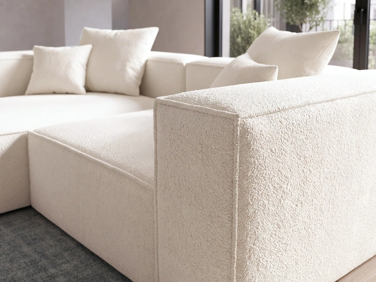Ecksofa L Links Vellaro Creme