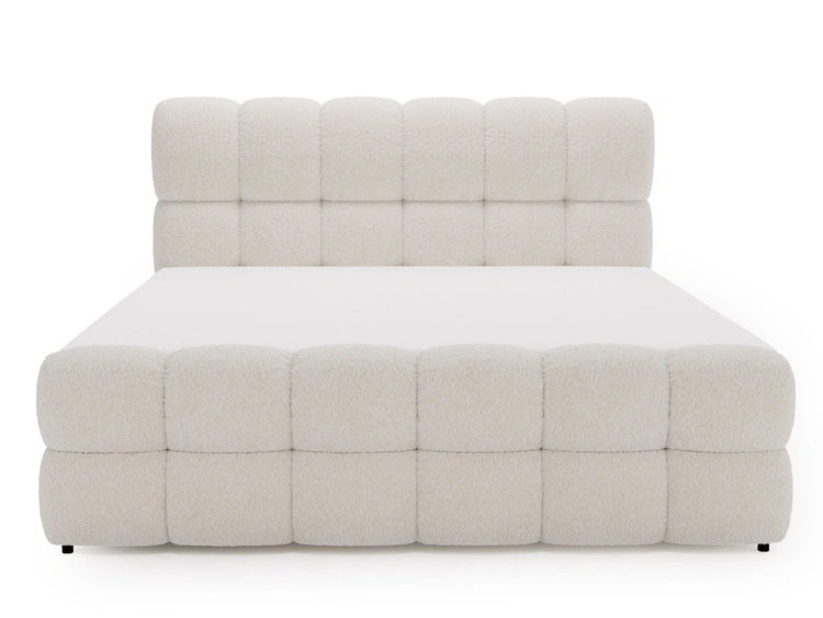 Boxspringbett mit Bettkasten 180x200 Modo Beige