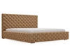 Polsterbett mit Bettkasten und Lattenrost 160x200 Astra Braun