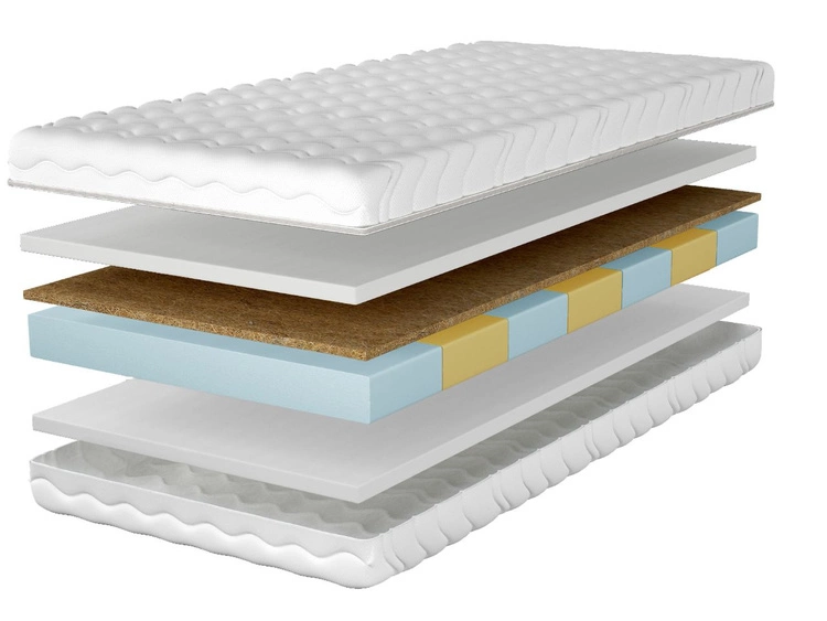 Schaummatratze mit Kokosmatte Lumo 140x200