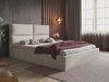 Polsterbett mit Bettkasten und Lattenrost 140x200 Marad Beige