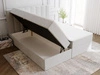 Boxspringbett mit Bettkasten 160x200 Mocca Grau