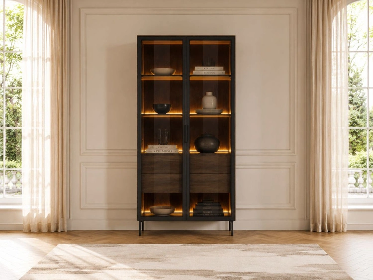 Wohnzimmer-Set Lumina Eiche Dunin