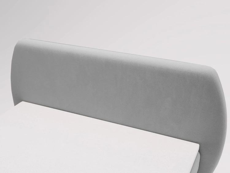 Boxspringbett mit Bettkasten 180x200 Bogota Hellgrau