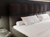 Boxspringbett mit Bettkasten 180x200 Bouclé-Stoff Alicante Schwarz