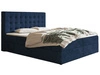 Boxspringbett mit Bettkasten 160x200 Denza Dunkelblau
