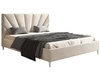 Polsterbett mit Lattenrost 160x200 Fuzi Beige