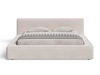 Polsterbett mit Bettkasten und Lattenrost 180x200 Mali Beige
