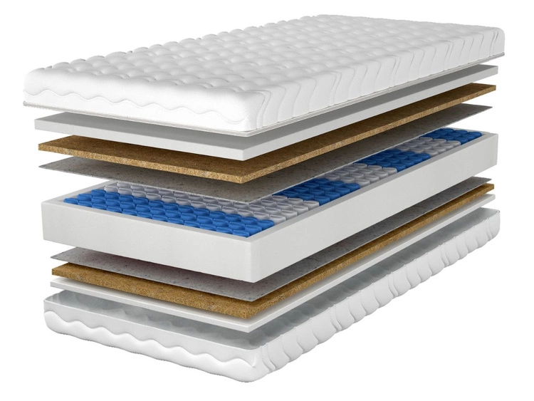 Taschenfederkernmatratze Pocket mit Kokosmatte Sola 100x200