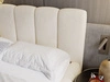 Polsterbett Ohne Bettkasten mit Lattenrost 180x200 Cloud Beige