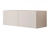 TV-Lowboard mit Türen und LED-Beleuchtung 100 cm Nodoo Kaschmir