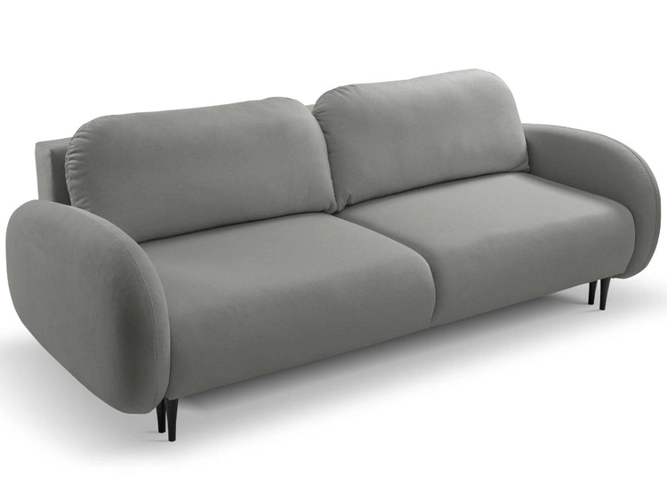 Schlafsofa mit Bettfunktion und Bettkasten Alta Grau