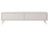 TV-Lowboard mit Türen 200 cm Latina Beige