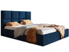 Polsterbett mit Bettkasten und Lattenrost 120x200 Malo Dunkelblau
