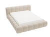 Polsterbett mit Bettkasten und Lattenrost 160x200 Doria Beige