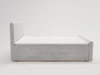 Boxspringbett mit Bettkasten 160x200 Lunaris Hellgrau