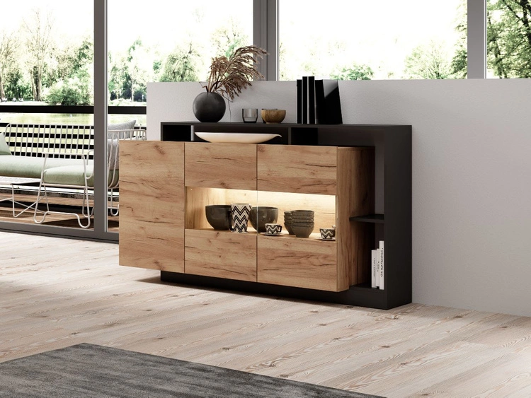 Türkommode Alvano Craft Eiche