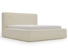 Polsterbett mit Bettkasten und Lattenrost 140x200 Amaro Beige
