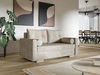 Schlafsofa mit Bettfunktion und Bettkasten Pori Beige