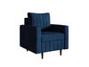 Sessel Castelo Dunkelblau