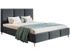 Polsterbett mit Lattenrost 160x200 Trio Dunkelgrau