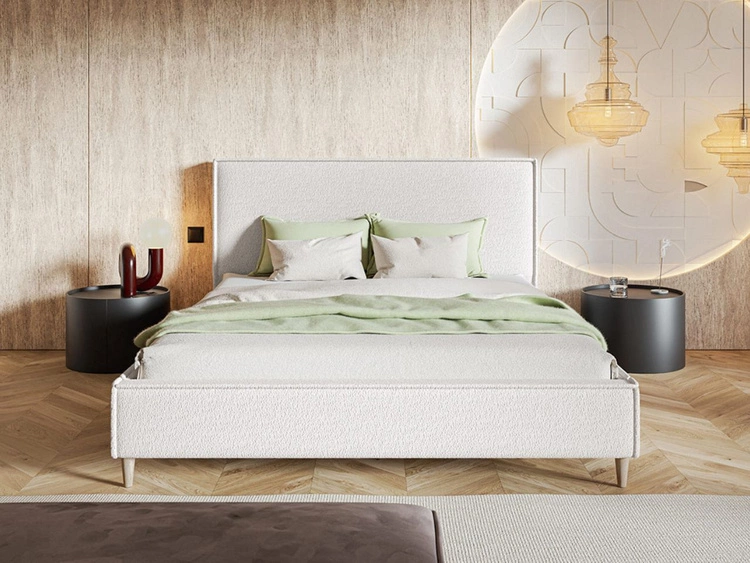 Polsterbett mit Lattenrost 180x200 Grenada Creme