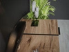 TV-Lowboard im Loft-Stil, zweitürig mit Schublade Lunelie Flagstaff-Eiche