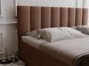 Boxspringbett mit Bettkasten 160x200 Mocca Braun
