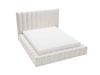 Polsterbett mit Bettkasten und Lattenrost 120x200 Rotto Creme