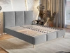 Polsterbett mit Lattenrost 160x200 Trio Dunkelgrau