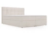Boxspringbett mit Bettkasten 140x200 Maison Beige