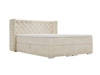 Boxspringbett mit Bettkasten 160x200 Lion Creme