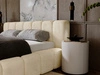 Polsterbett mit Bettkasten und Lattenrost 160x200 Ibiza Beige