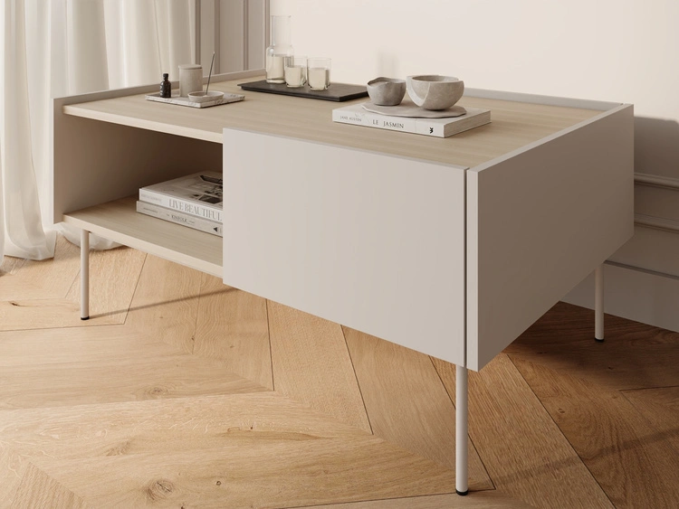 Couchtisch mit Stauraum Drevo Cashmere