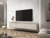 TV-Lowboard Hänge mit Türen 175 cm Diolo Beige mit glatter Front